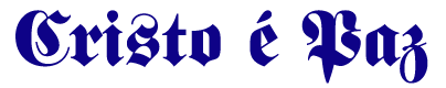 Logo Cristo é Paz